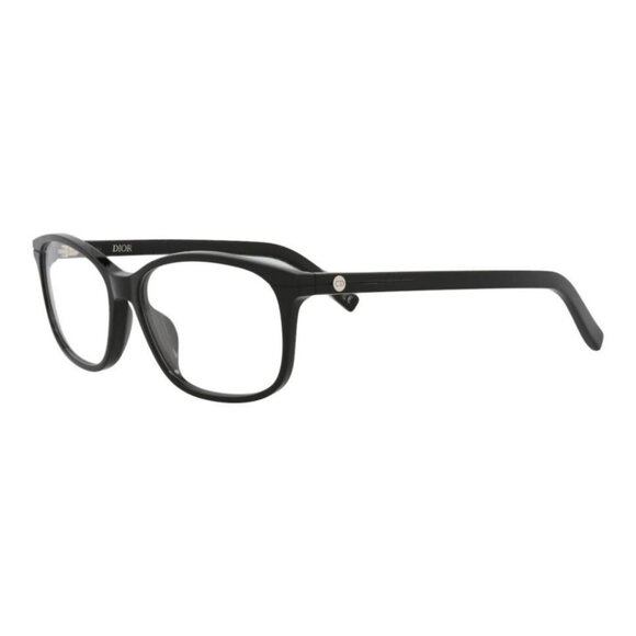Dior Mens Square/Rectangle Black Black Transparent Fashion Designer Eyewear - Picture 1 of 4